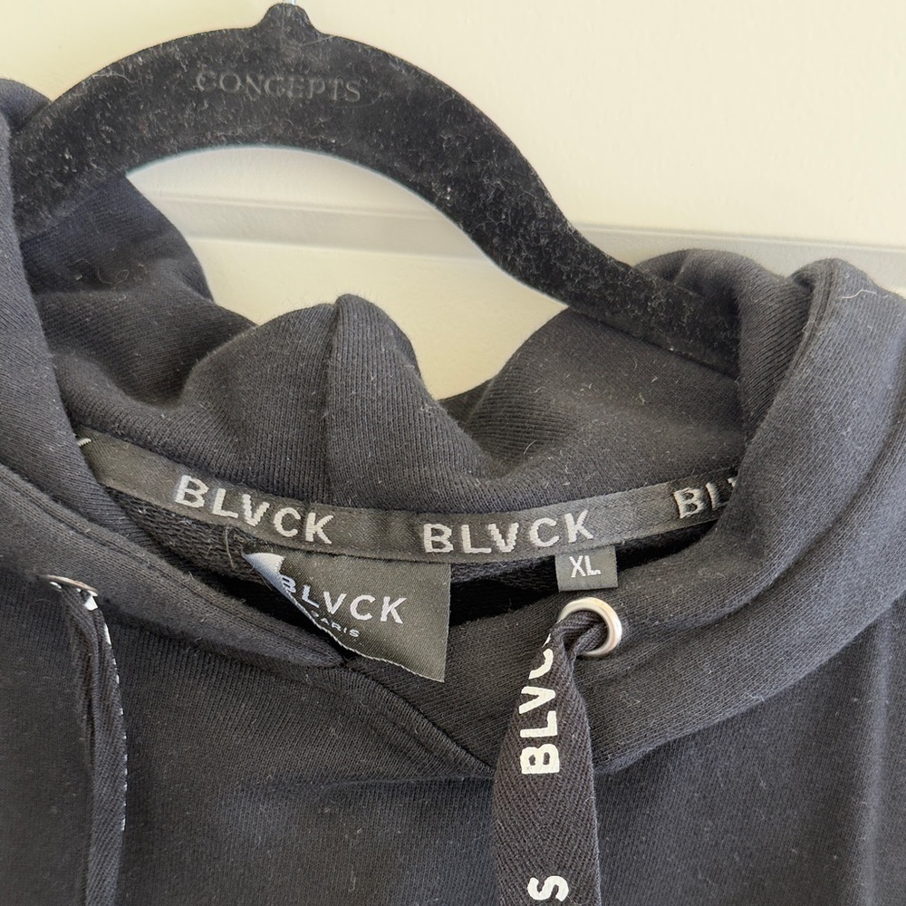 Black Paris Hoodie - Picture 2 of 3